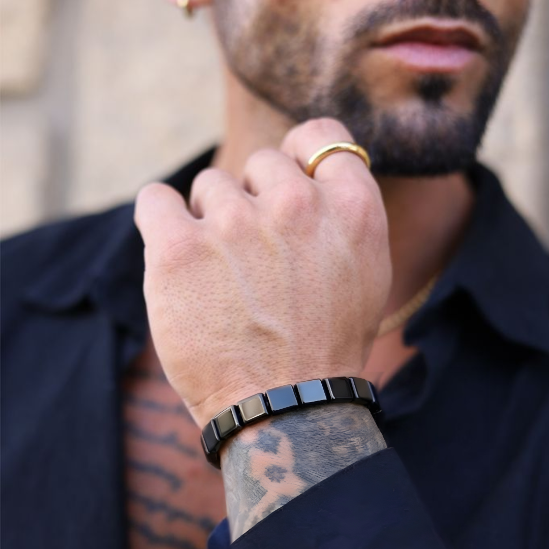 HEMIX HEMATITE BRACELET